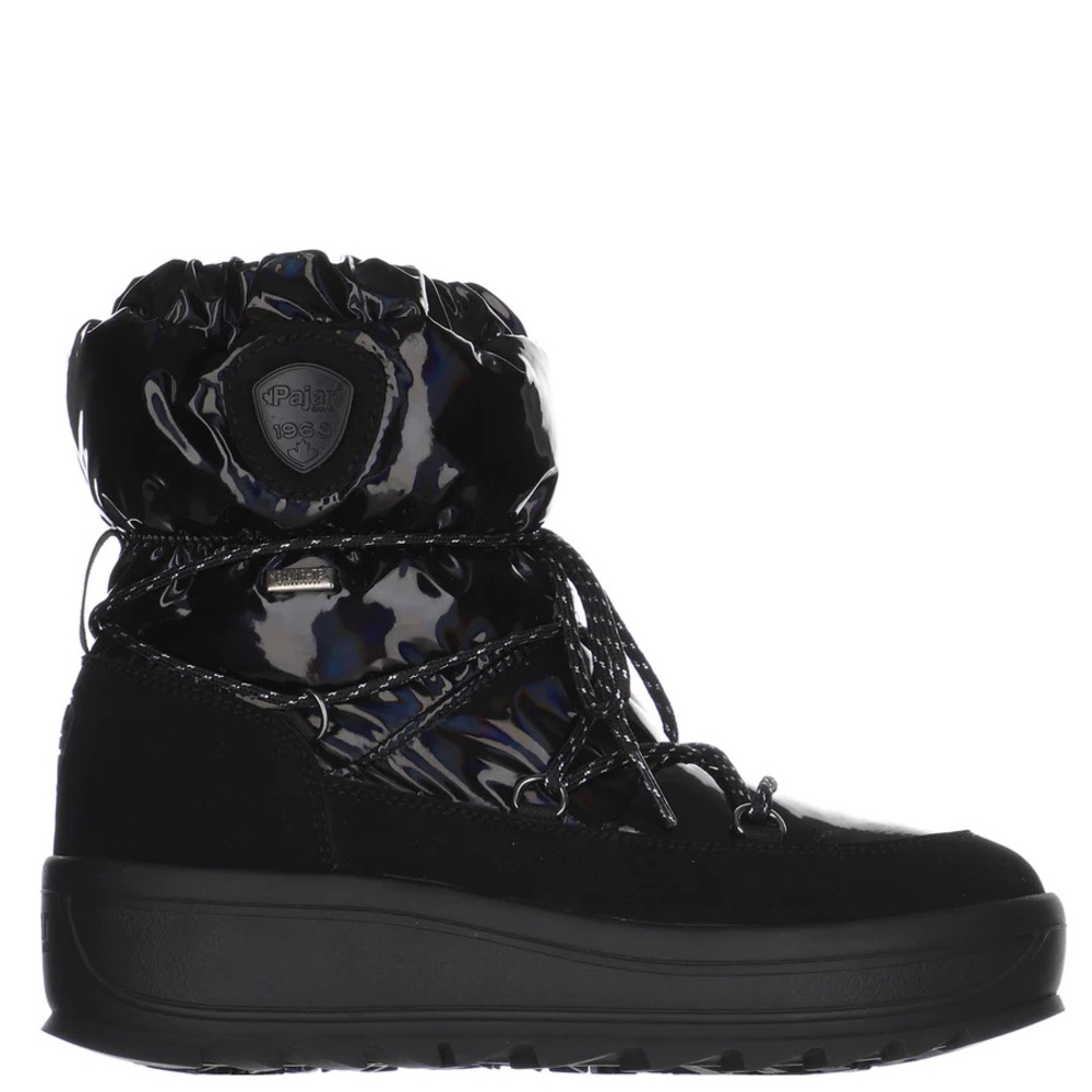 Size 8 Black Nylon Pajar Boots